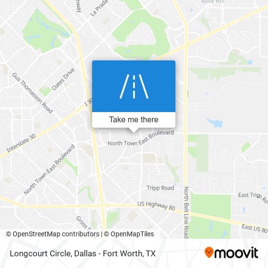 Longcourt Circle map