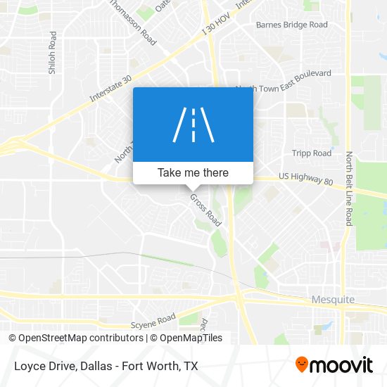 Loyce Drive map