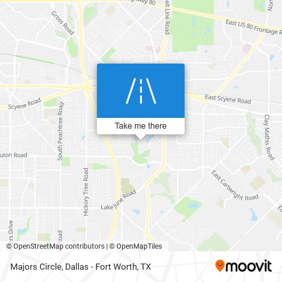 Mapa de Majors Circle