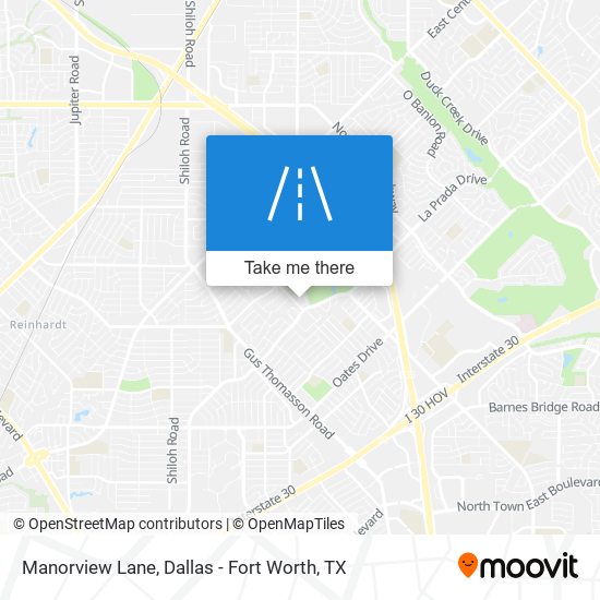 Manorview Lane map