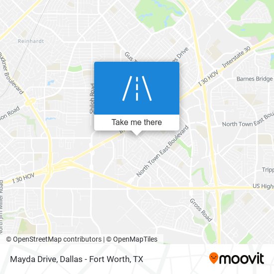 Mayda Drive map