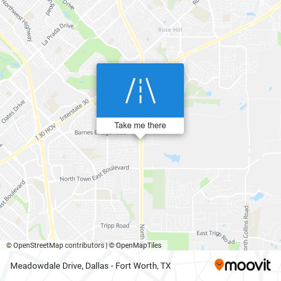 Mapa de Meadowdale Drive
