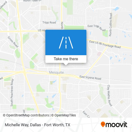 Michelle Way map