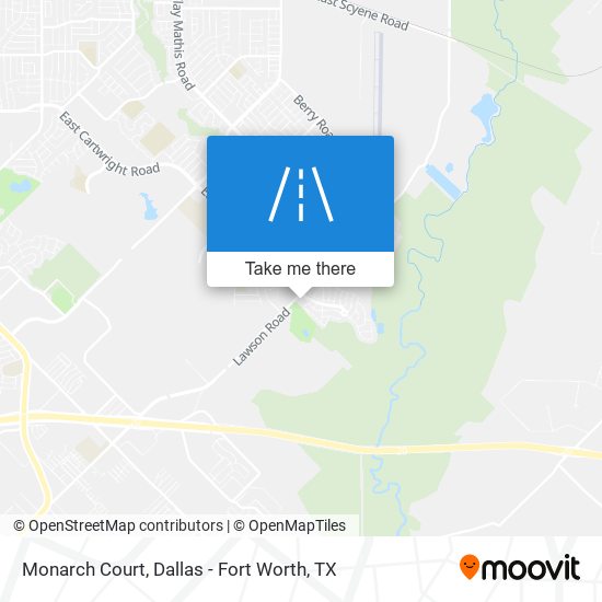 Monarch Court map