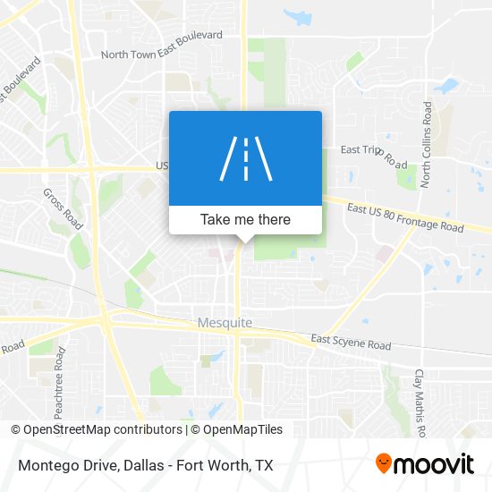 Mapa de Montego Drive