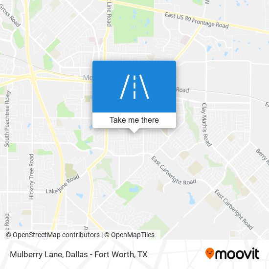 Mapa de Mulberry Lane