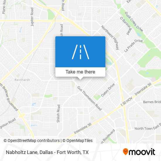 Nabholtz Lane map