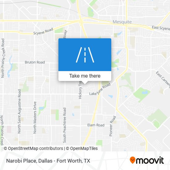 Narobi Place map