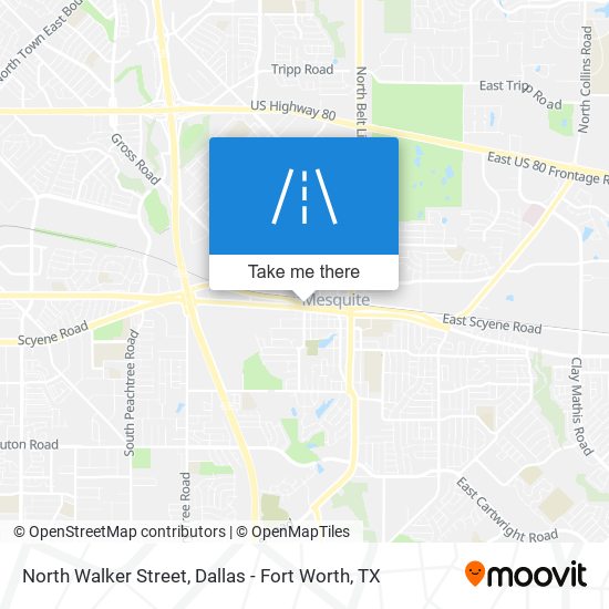 Mapa de North Walker Street