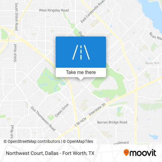 Northwest Court map