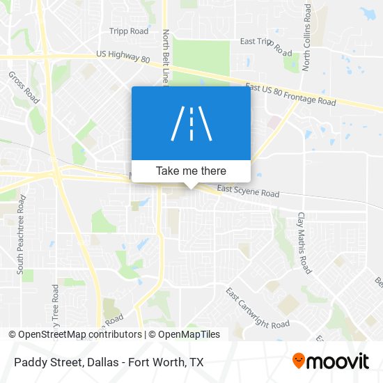 Paddy Street map