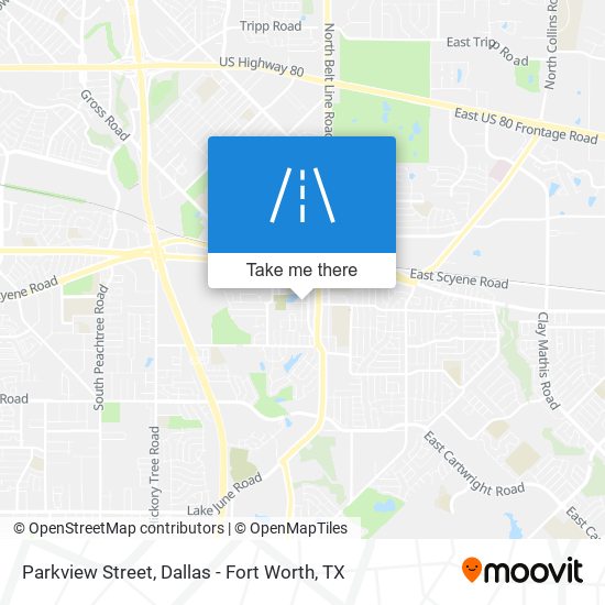 Parkview Street map