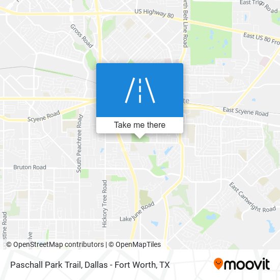 Paschall Park Trail map
