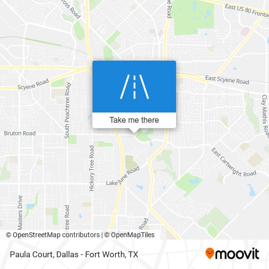 Paula Court map