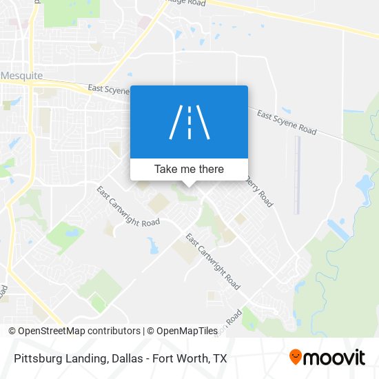 Pittsburg Landing map