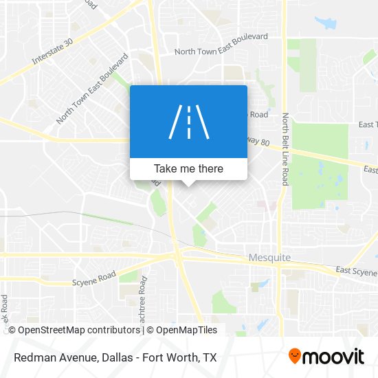 Mapa de Redman Avenue