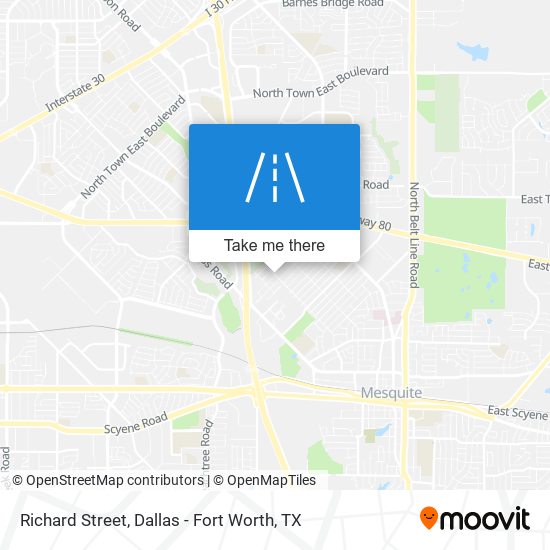Mapa de Richard Street