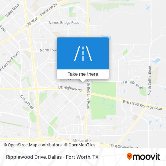 Ripplewood Drive map