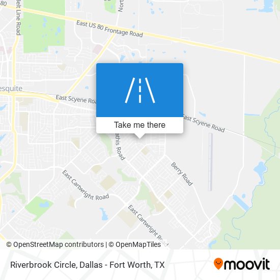 Riverbrook Circle map