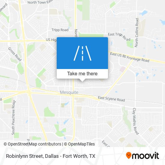Robinlynn Street map
