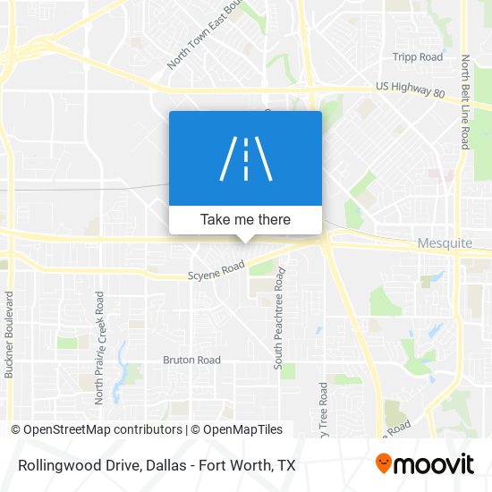 Mapa de Rollingwood Drive