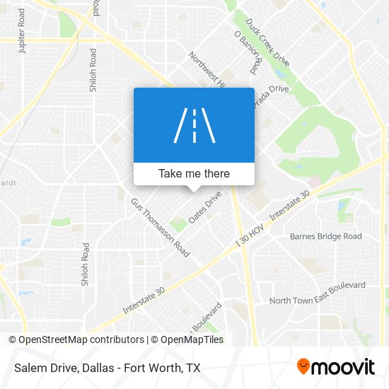 Mapa de Salem Drive