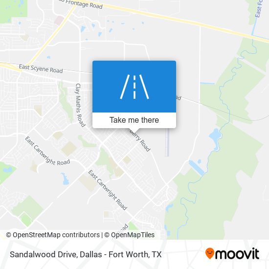 Sandalwood Drive map