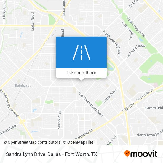 Sandra Lynn Drive map