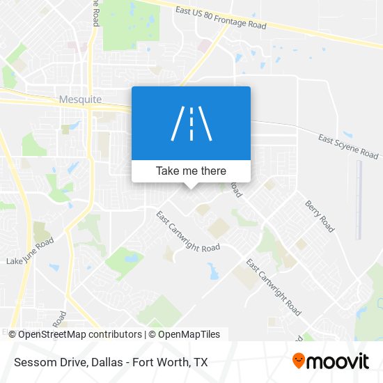 Sessom Drive map