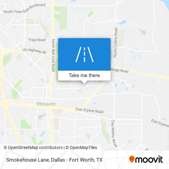 Mapa de Smokehouse Lane
