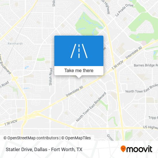 Statler Drive map