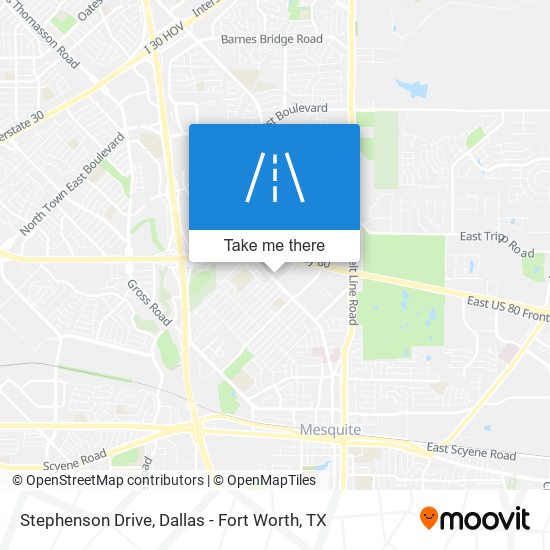 Stephenson Drive map