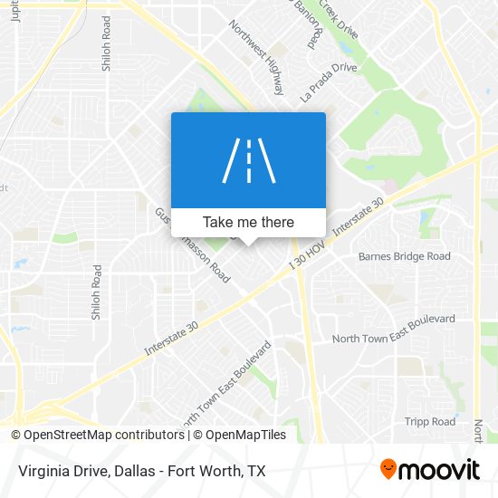 Virginia Drive map