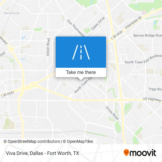 Viva Drive map