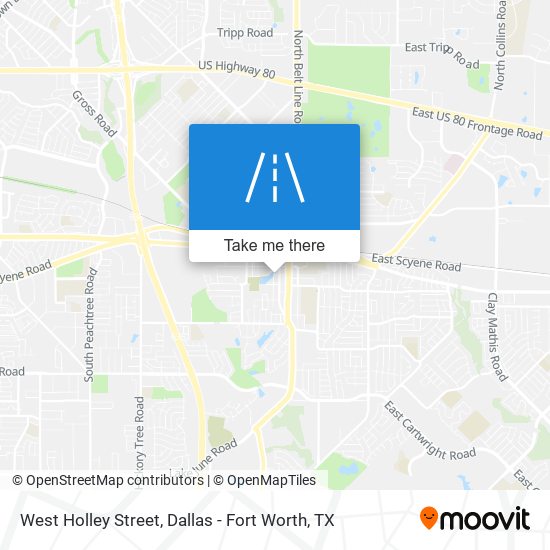 Mapa de West Holley Street