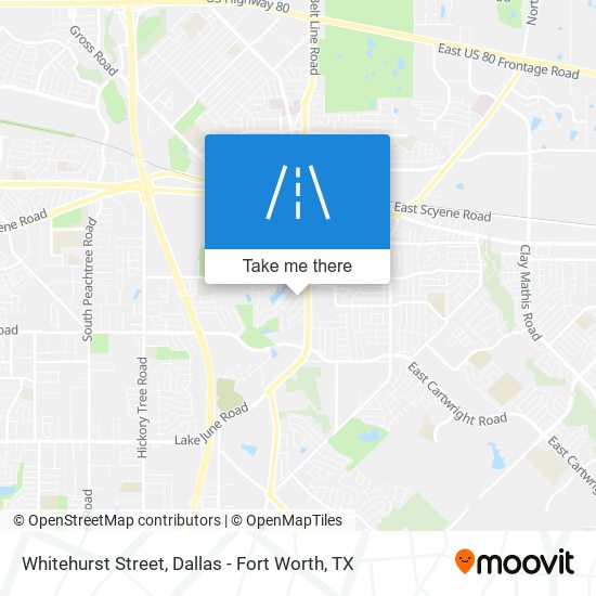 Whitehurst Street map