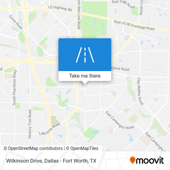 Wilkinson Drive map