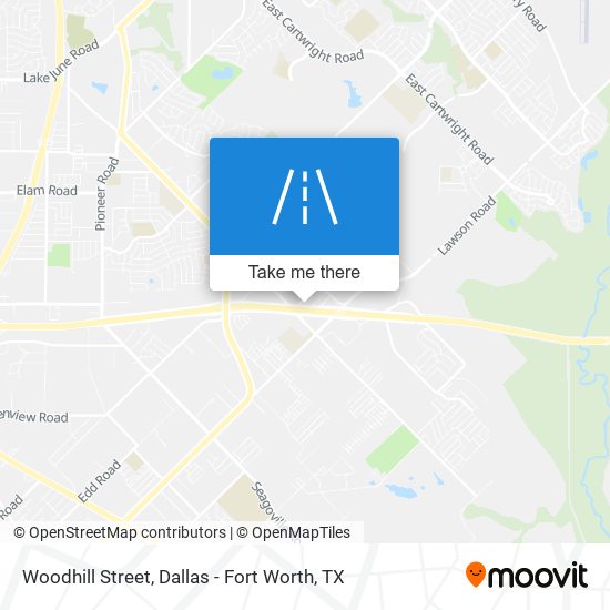 Woodhill Street map