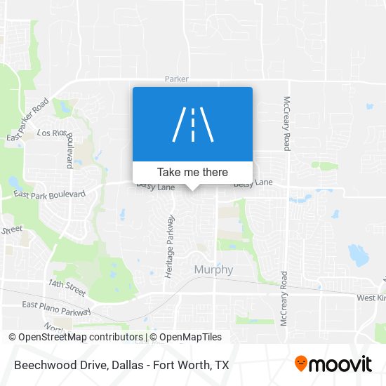 Mapa de Beechwood Drive