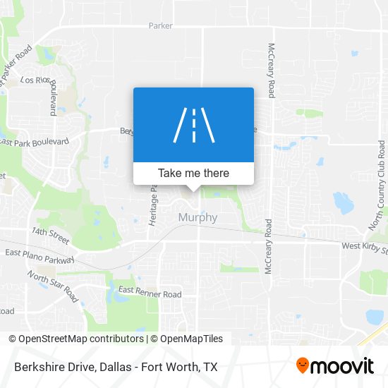 Mapa de Berkshire Drive