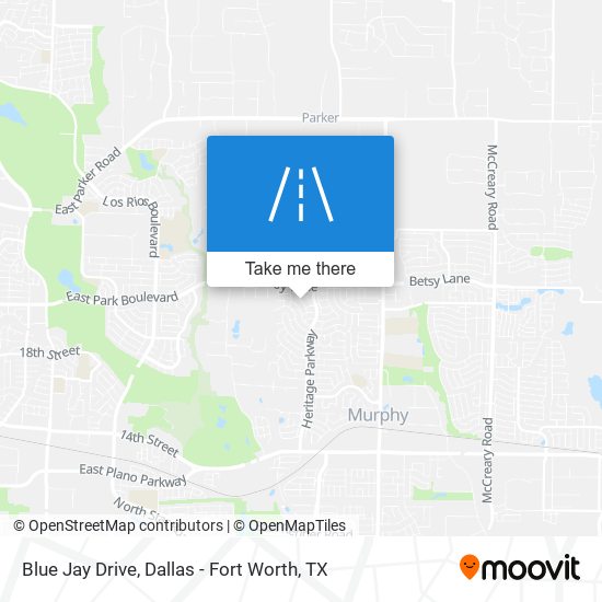 Blue Jay Drive map
