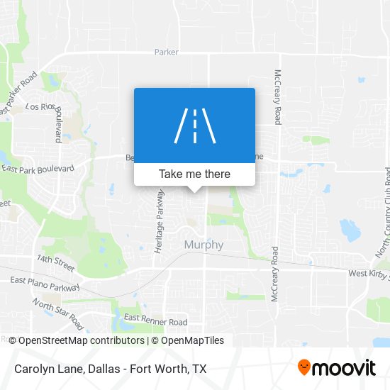 Carolyn Lane map