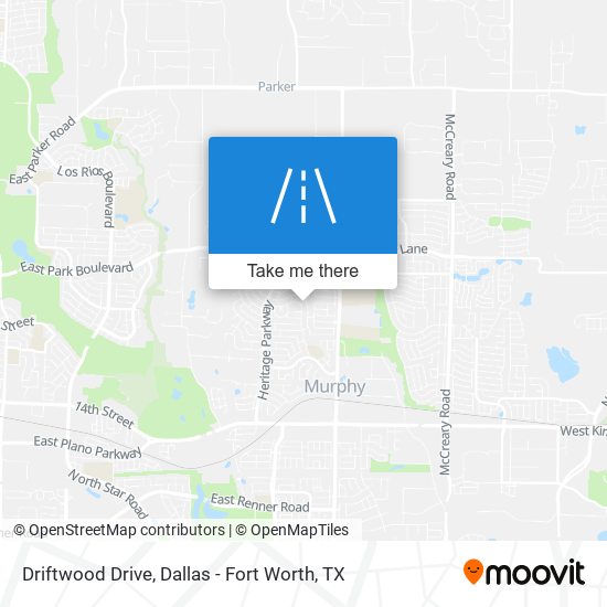 Driftwood Drive map
