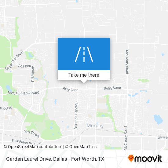 Garden Laurel Drive map