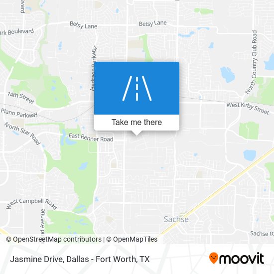 Mapa de Jasmine Drive
