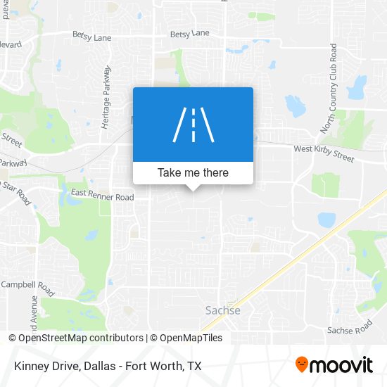 Mapa de Kinney Drive