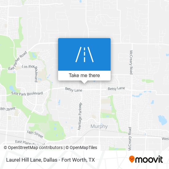 Laurel Hill Lane map