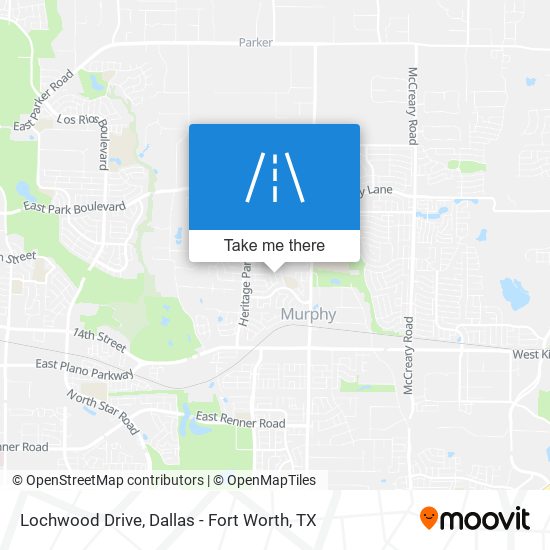 Lochwood Drive map