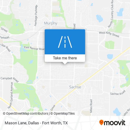 Mapa de Mason Lane