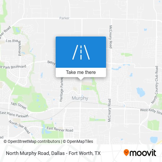 North Murphy Road map